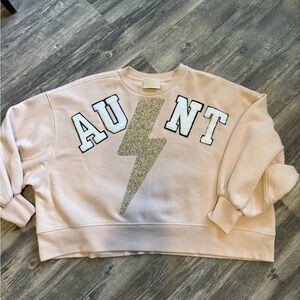 Judith March cream Crew Neck Sweater sz large